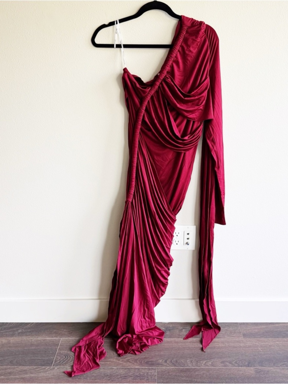 Andrea Iyamah Turi One Shoulder, Ruched, Asymmetrical Dress - Picture 6 of 15